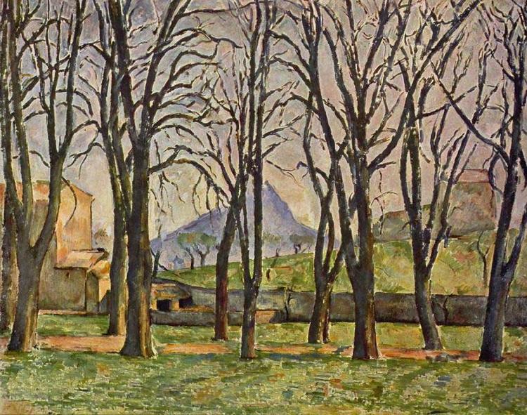 Paul Cezanne Jas de Bouffan Sweden oil painting art